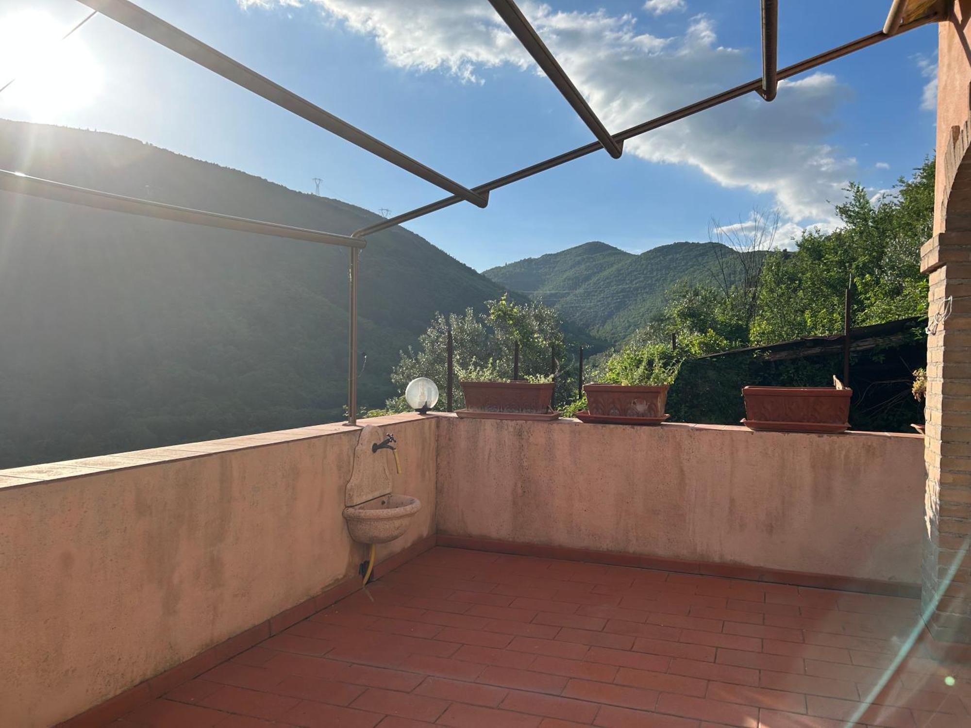 Casa Belvedere A Valle San Martino Di Spoleto Dış mekan fotoğraf