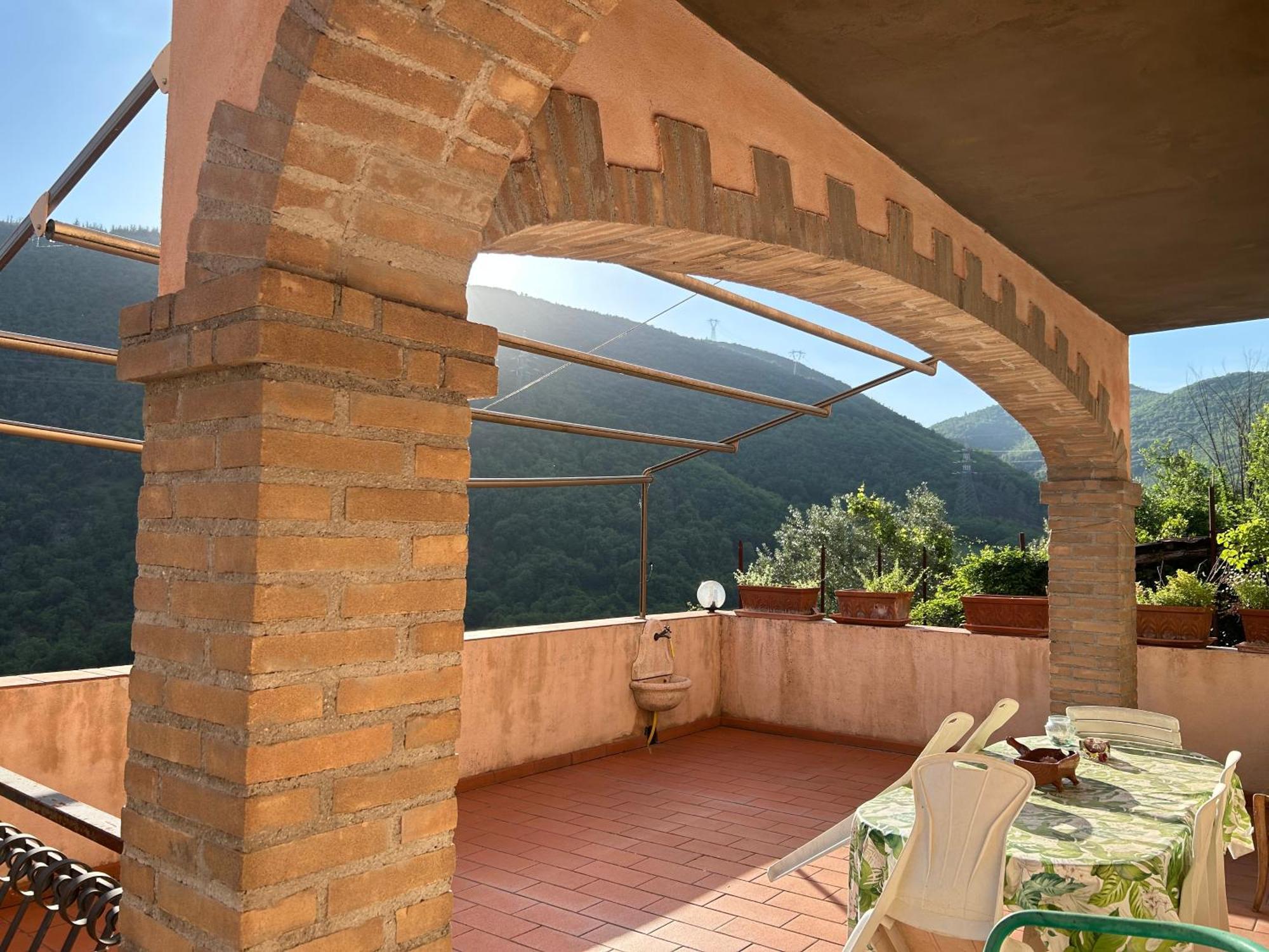 Casa Belvedere A Valle San Martino Di Spoleto Dış mekan fotoğraf